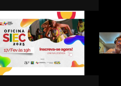 Oficina de Elaboração de Projetos com foco na Lei de incentivo estadual a cultura do Piauí – Siec (Online)