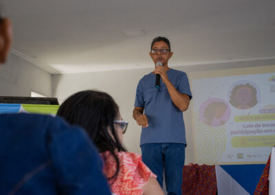 Roda de Conversa Leis de incentivo e participação em editais na câmara de vereadores do município de João Costa